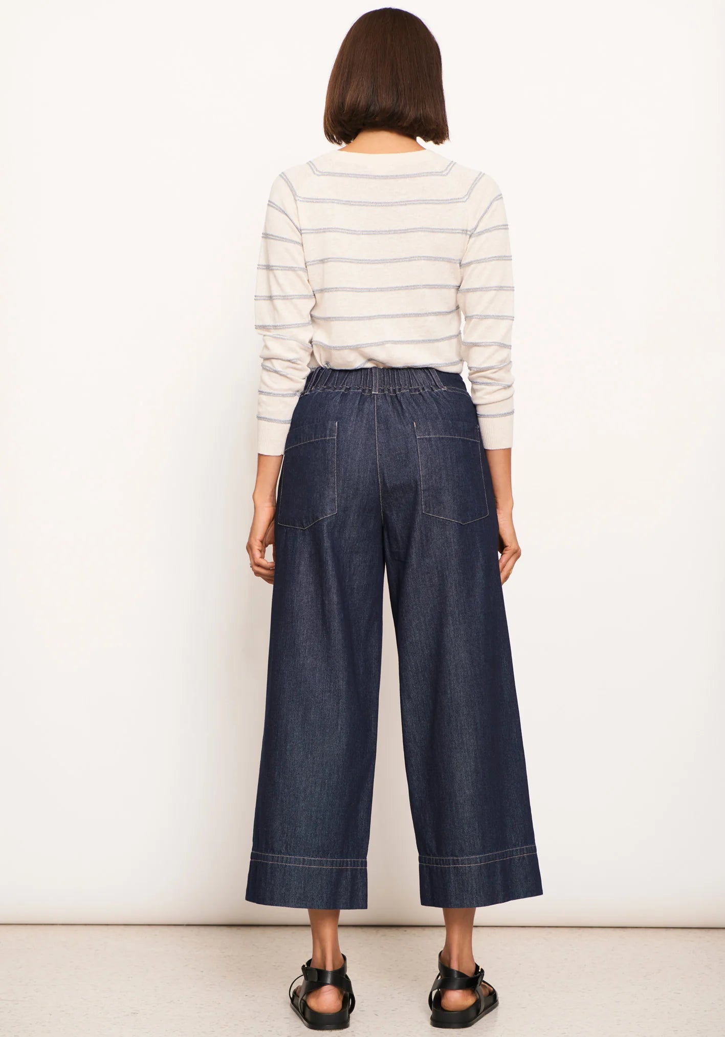 POL Clothing Raydel Denim Pant in Dark Wash