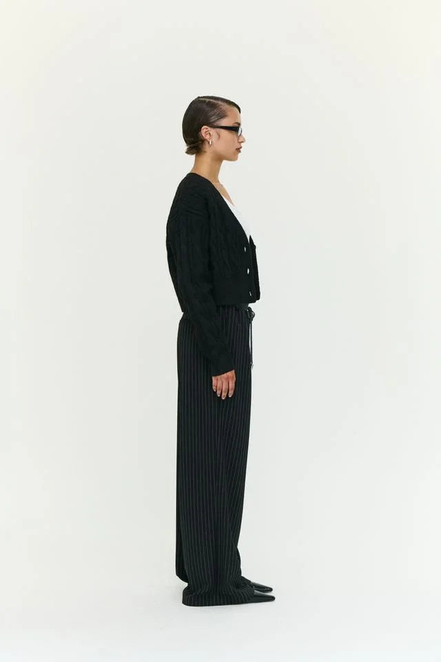 Staple the Label Salem Cable Knit Cardigan – the tartan fox