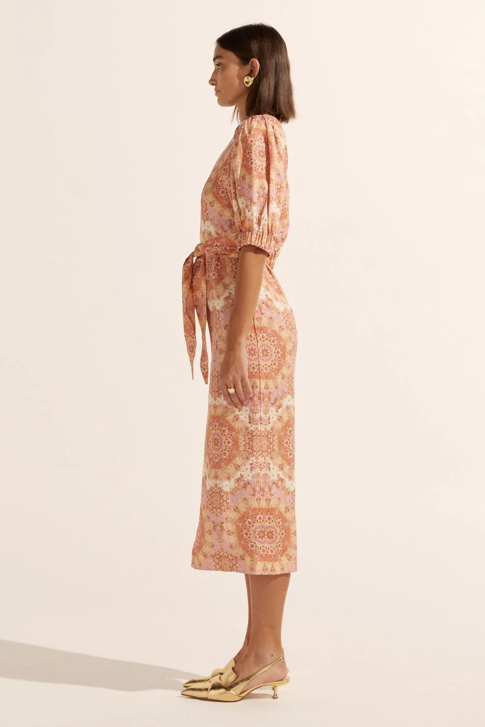 Zoe Kratzmann Venture Dress in Sunset Mosaic Print