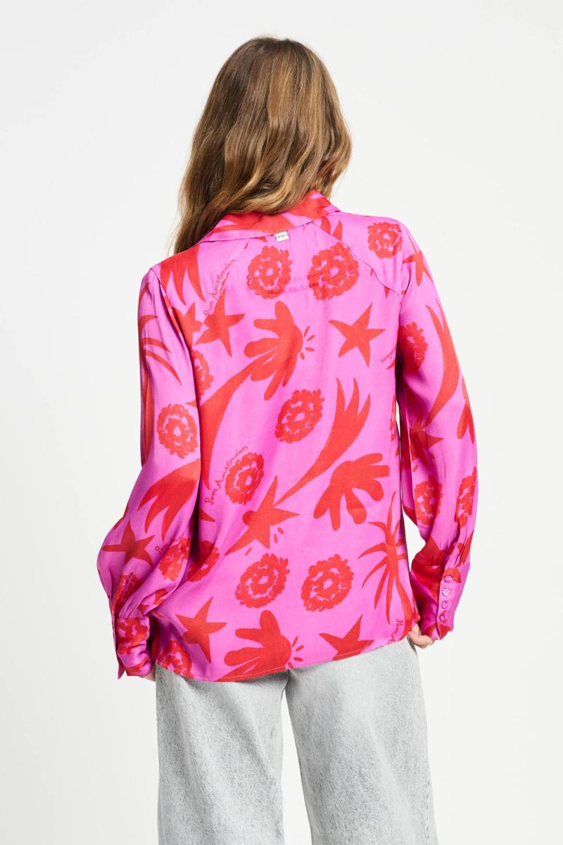 POM Amsterdam Splashing Fireworks Blouse