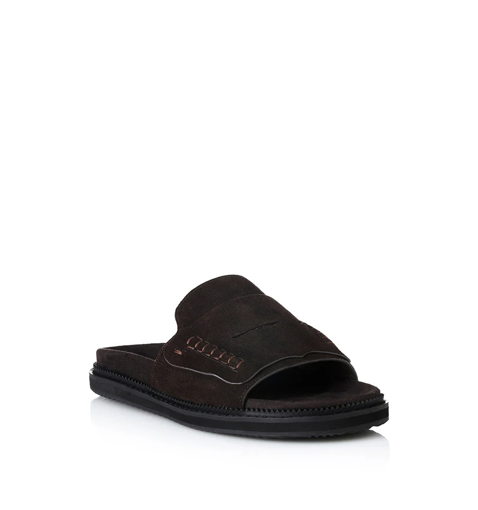 Alias Mae Pari Slide in Choc Suede