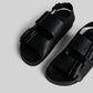 JVAM Joi Leather Sandal in Black