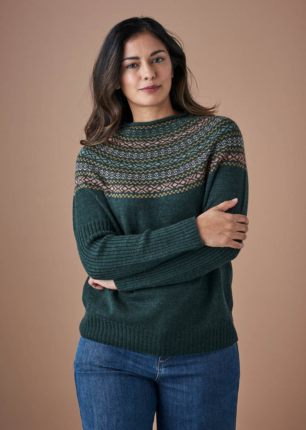 Uimi Alice Jumper Merino wool in Seaweed