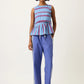 Nancybird Isla Pant in Blue Border