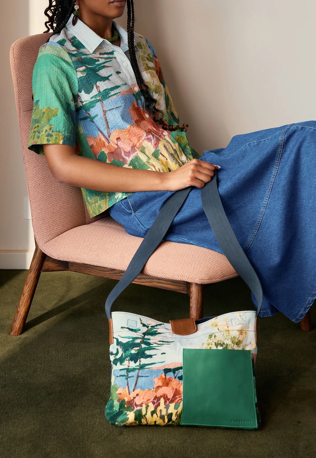 Nancybird Assemble Tote in Palisade