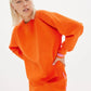 LMND WR Track Top in Coral and Ultra Pink