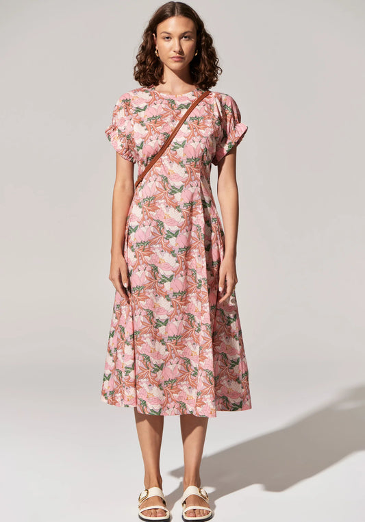 POL Bella Day Dress in Bella Print