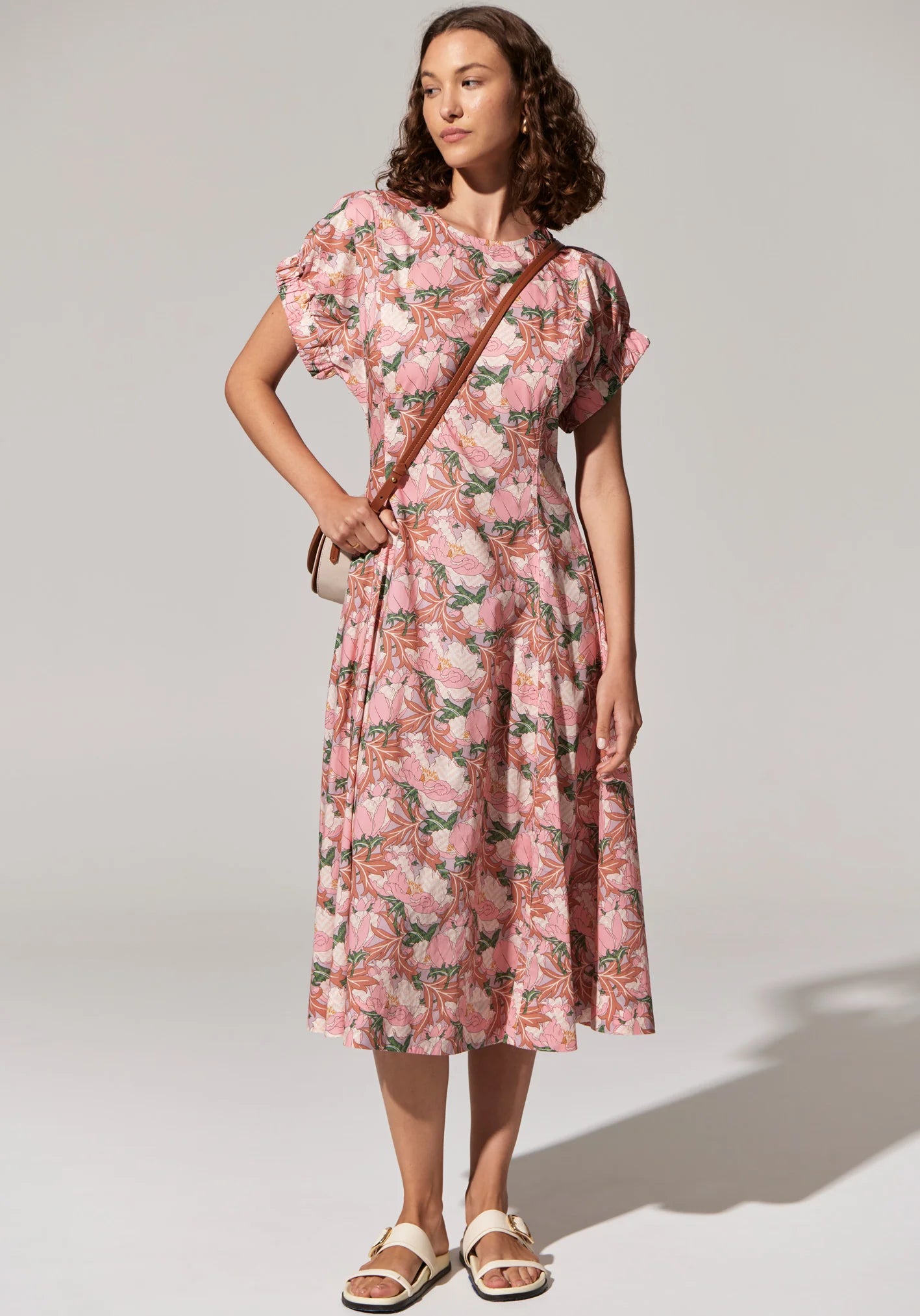 POL Bella Day Dress in Bella Print