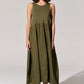 POL Toya Tank Dress in Khaki