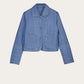 Nancybird Nadia Quilted Jacket in Denim