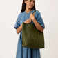 Nancybird Tri Tote Bag in Khaki