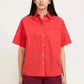 LMND Chiara Short Sleeve Shirt in Grenadine