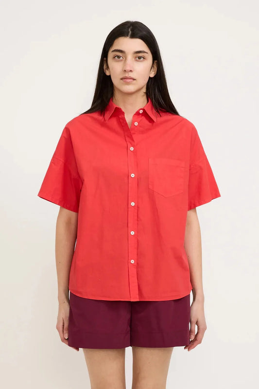 LMND Chiara Short Sleeve Shirt in Grenadine