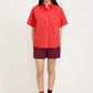 LMND Chiara Short Sleeve Shirt in Grenadine