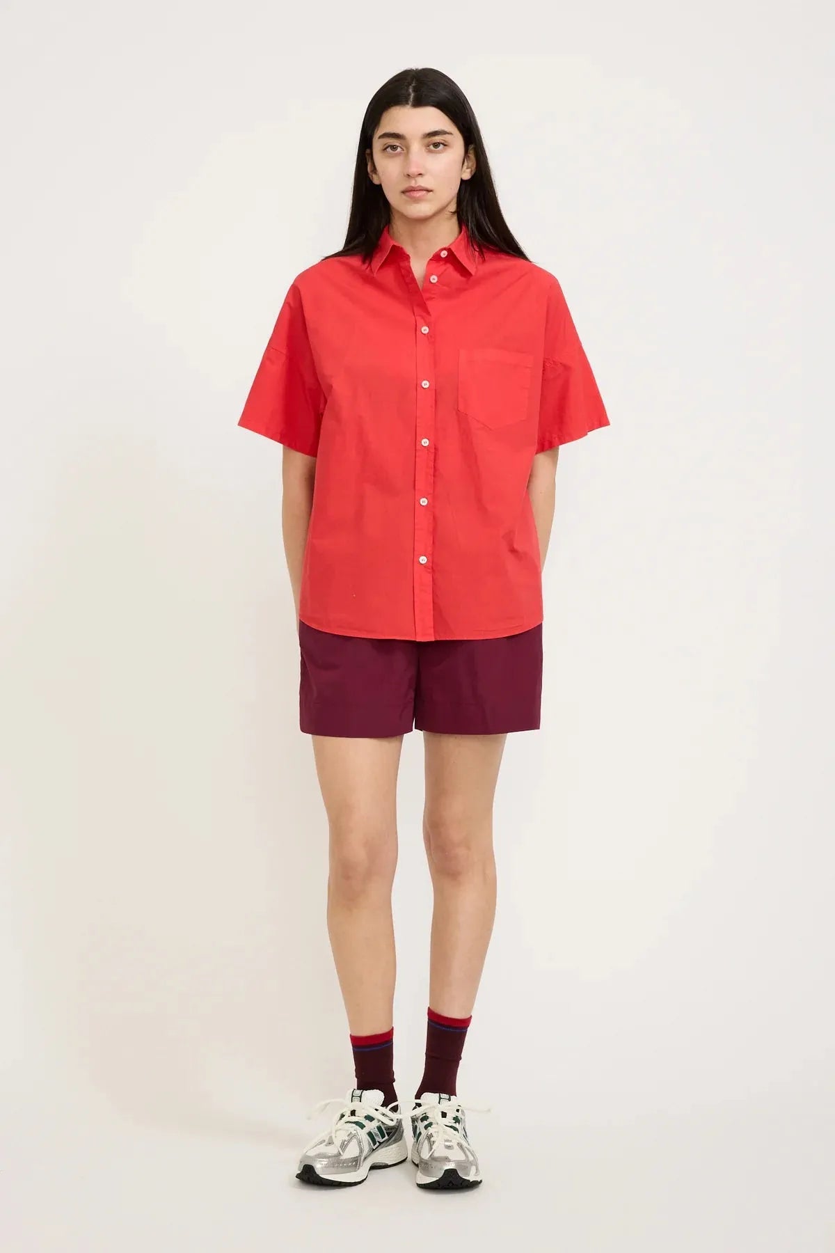 LMND Chiara Short Sleeve Shirt in Grenadine