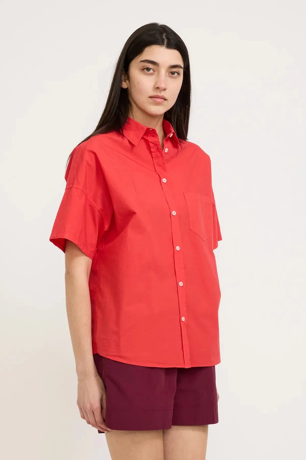 LMND Chiara Short Sleeve Shirt in Grenadine