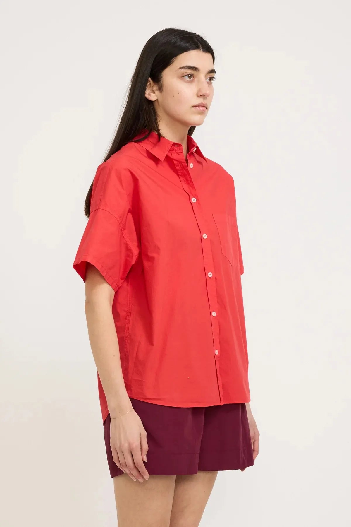 LMND Chiara Short Sleeve Shirt in Grenadine