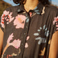 Nancybird Maja Dress in Watercolour Charcoal