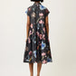 Nancybird Maja Dress in Watercolour Charcoal