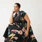 Nancybird Maja Dress in Watercolour Charcoal