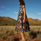 Nancybird Maja Dress in Watercolour Charcoal