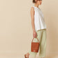 Indi and Cold James Pants in Pistachio Check