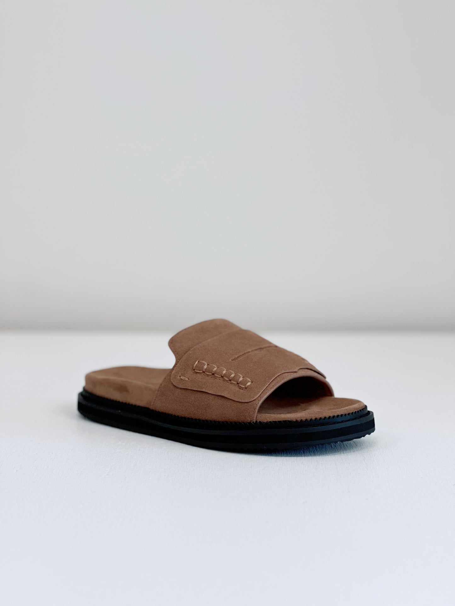 Alias Mae Pari Slide in Mocha Suede