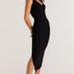 Staple the Label Lexi Reversible Midi Dress in Black