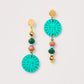 Martha Jean Blossom and Beads Earrings