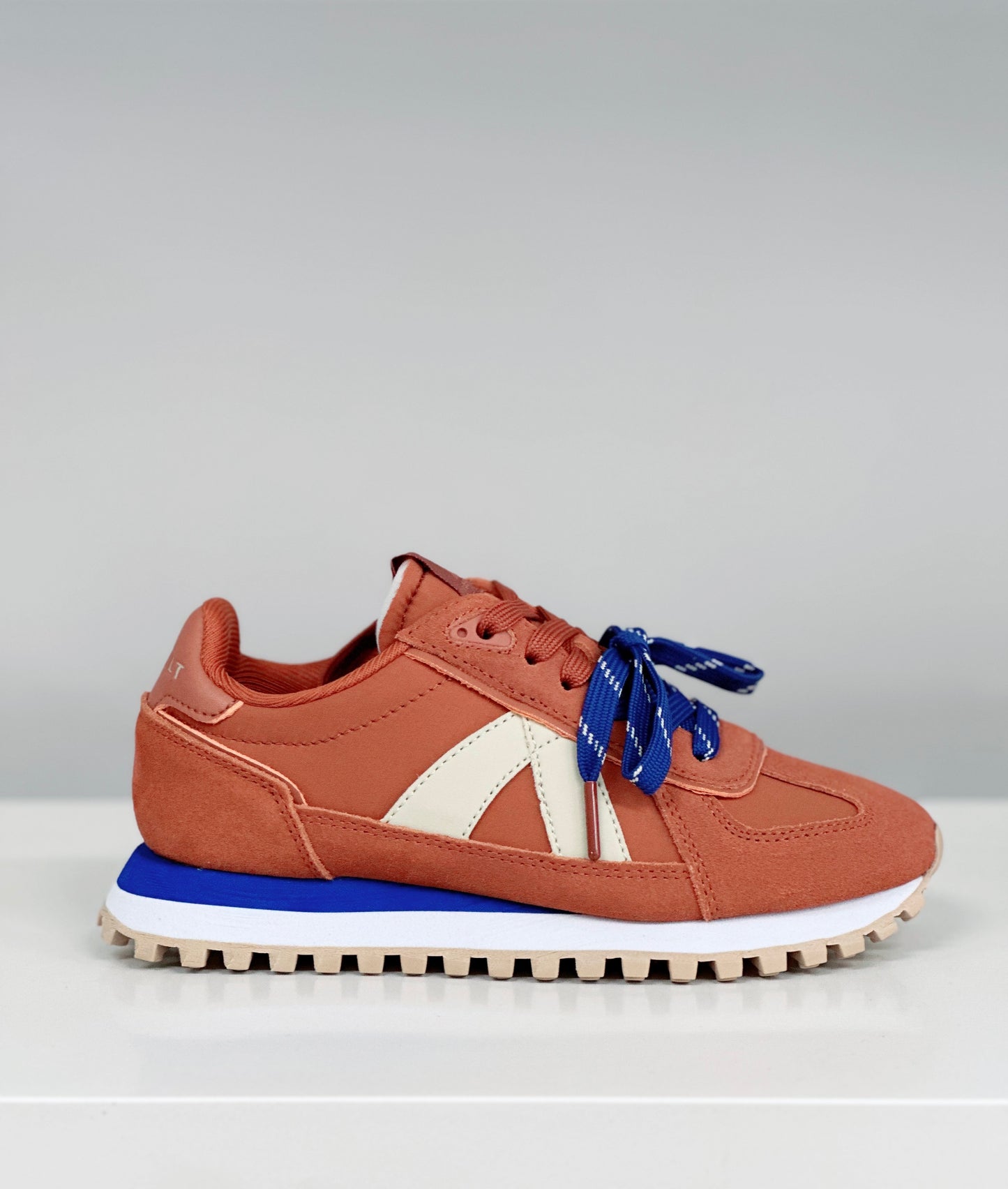 ASFVLT Gate Sneaker Ochre Orange Blue