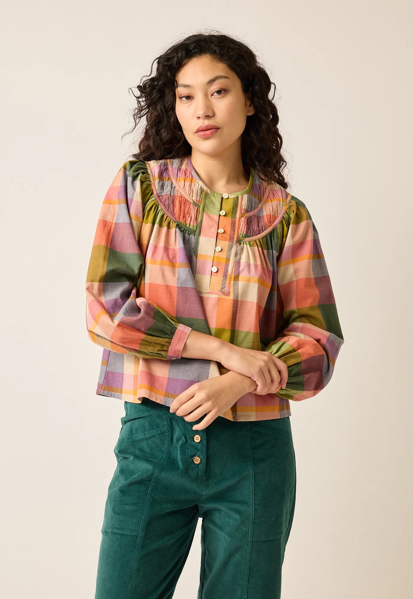 Maris Piped Blouse
