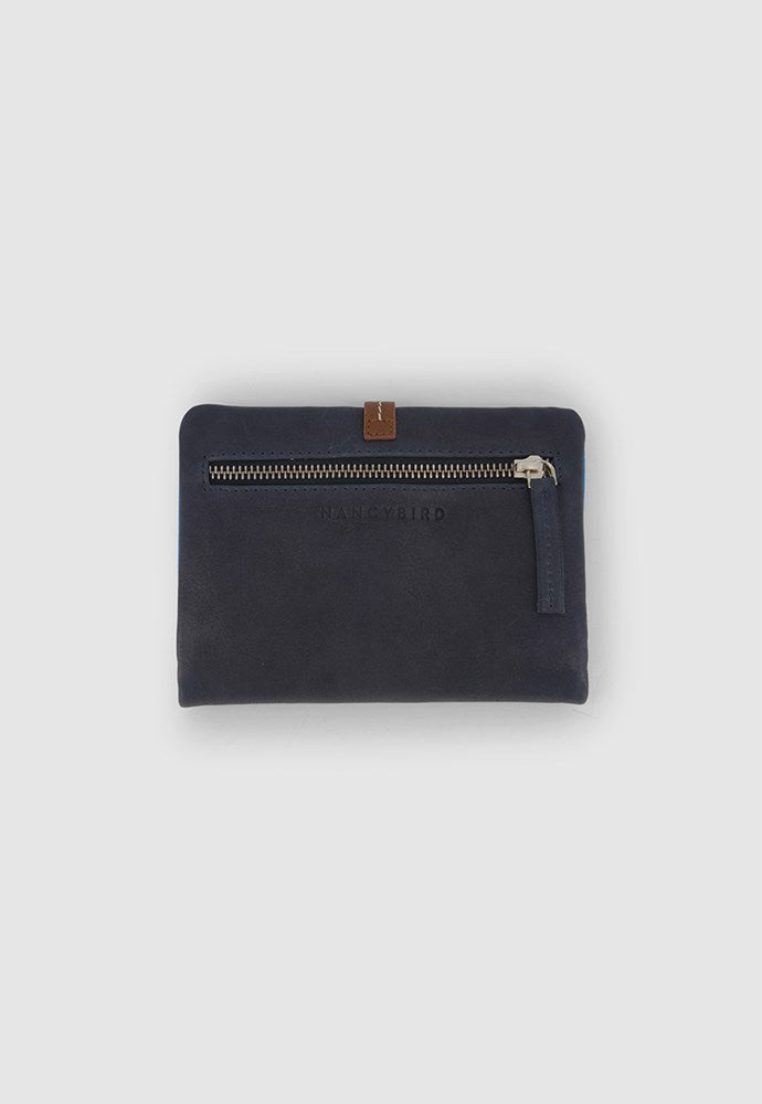 Nancybird Bedford Wallet in Deep Blue