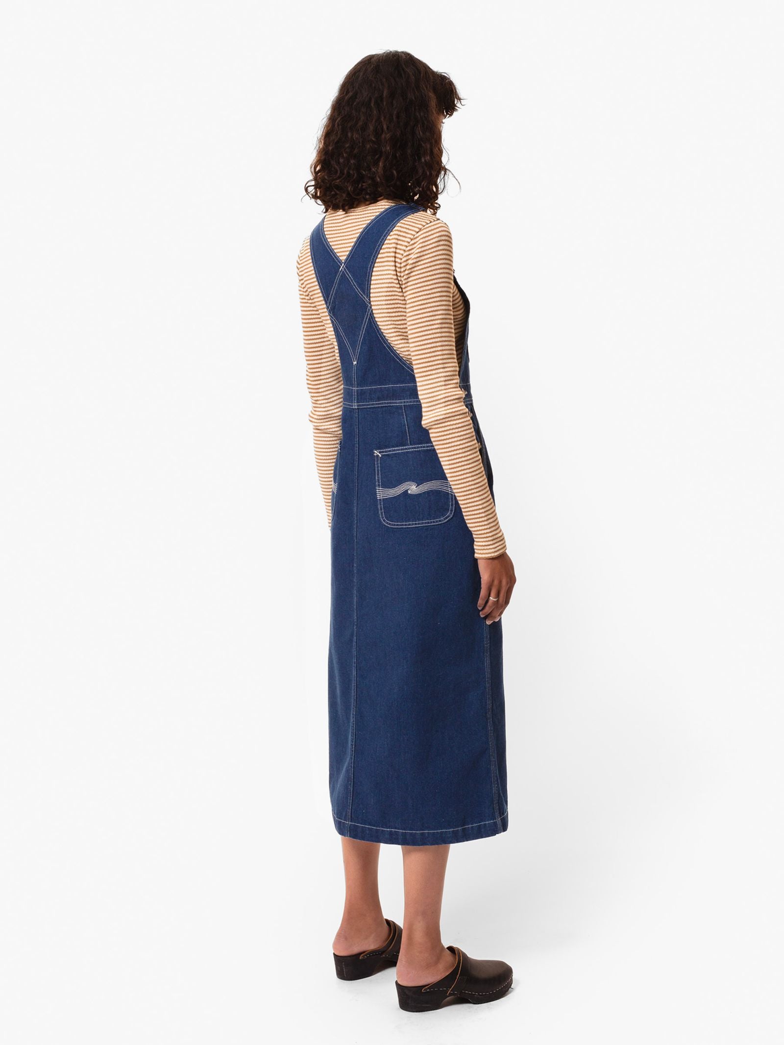 UTILITY DUNGAREE DRESS