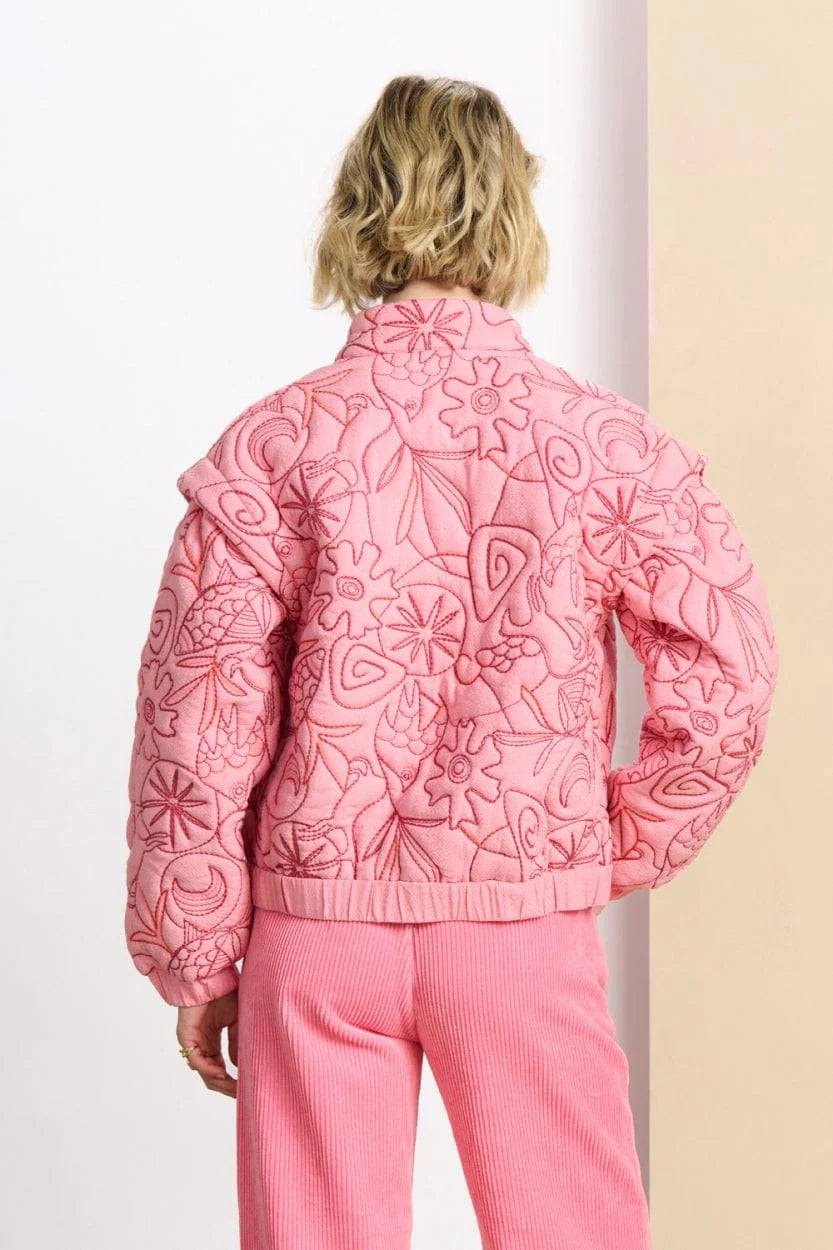 POM Amsterdam Jacket in French Dreams Pink