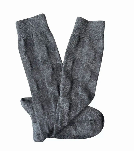 Tightology Yayoi Merino Wool Socks in Charcoal
