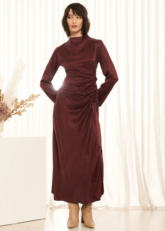 Apartment Clothing Frankie Dress in Berry