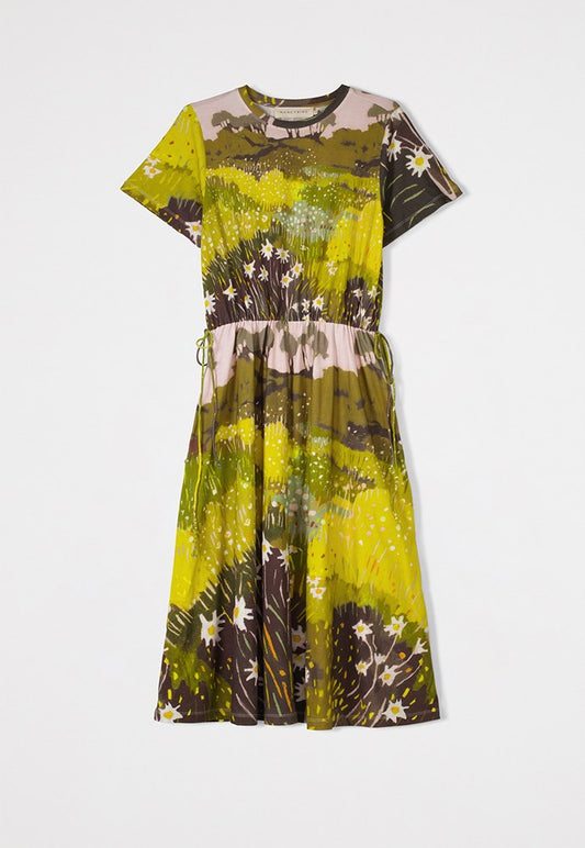 Nancybird Esti Tie Dress in Daisy Field