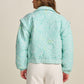 POM Amsterdam Quilted Jacket in Aqua