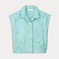 POM Amsterdam Quilted Jacket in Aqua