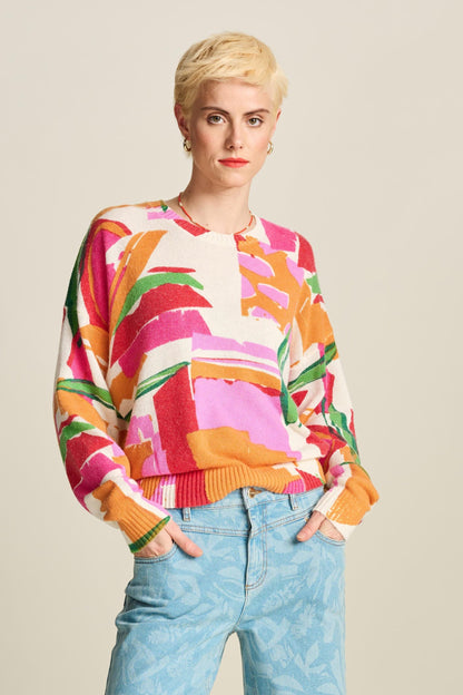 POM Amsterdam Pullover in Cape Town Print