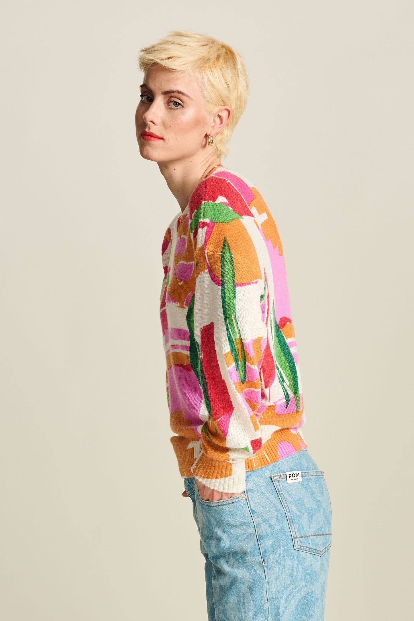 POM Amsterdam Pullover in Cape Town Print