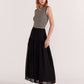 Staple the Label Milla Midi Skirt in Black