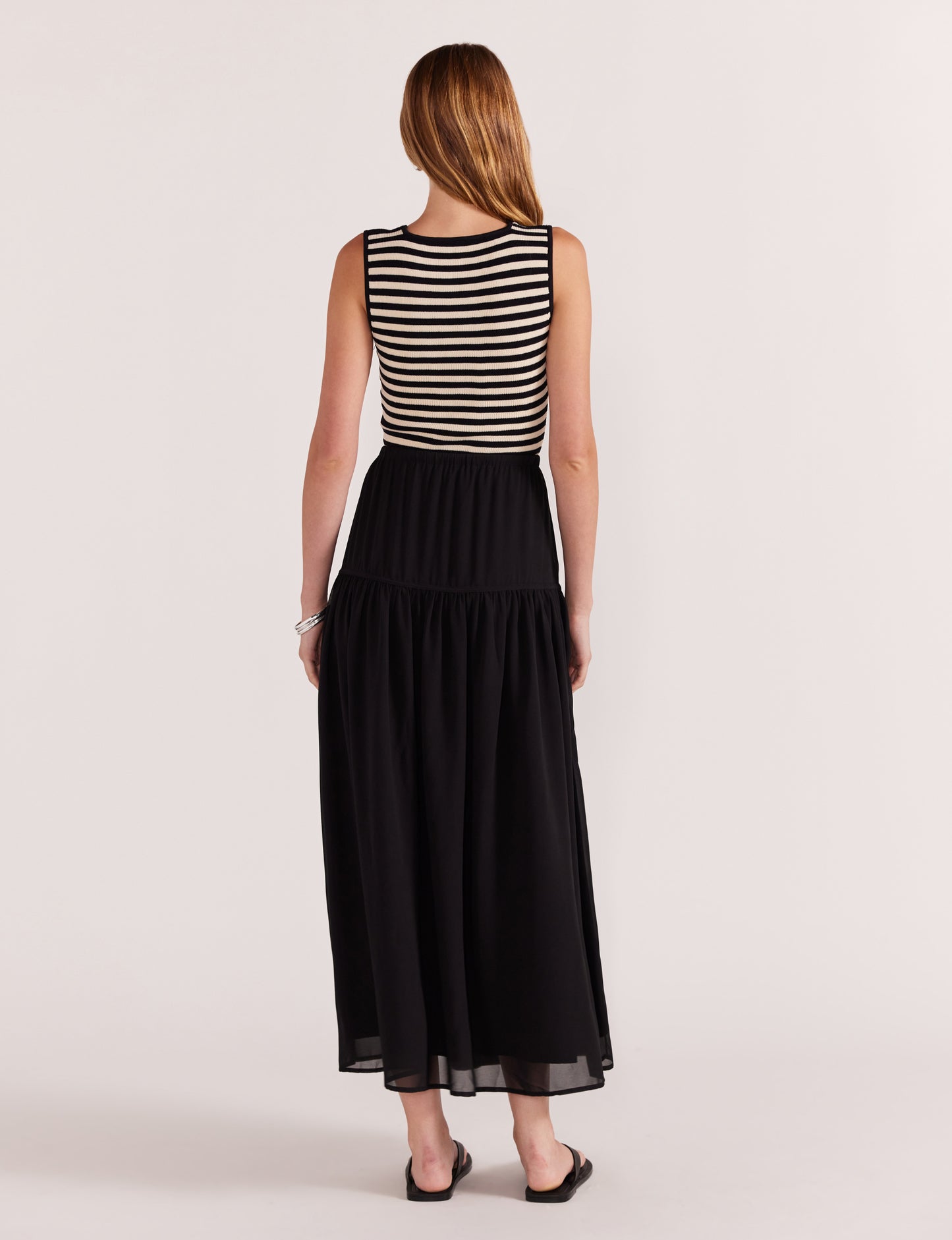 Staple the Label Milla Midi Skirt in Black