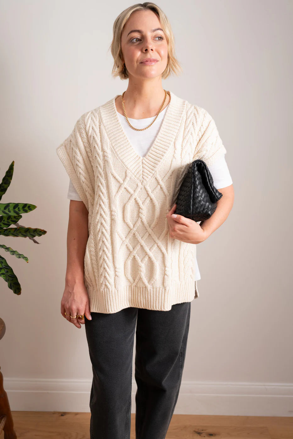 Maxted Ivory Avery Vest