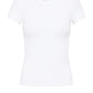 Nude Lucy Organic Rib Shortsleeve Tee in White