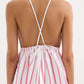 Nude Lucy Anouk Stripe Top in White Stripe