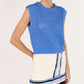 Staple the Label Harlow Knit Tank in Cobalt