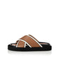 Alias Mae Anissa Sandal in Pecan Leather - the tartan fox