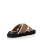 Alias Mae Anissa Sandal in Pecan Leather - the tartan fox