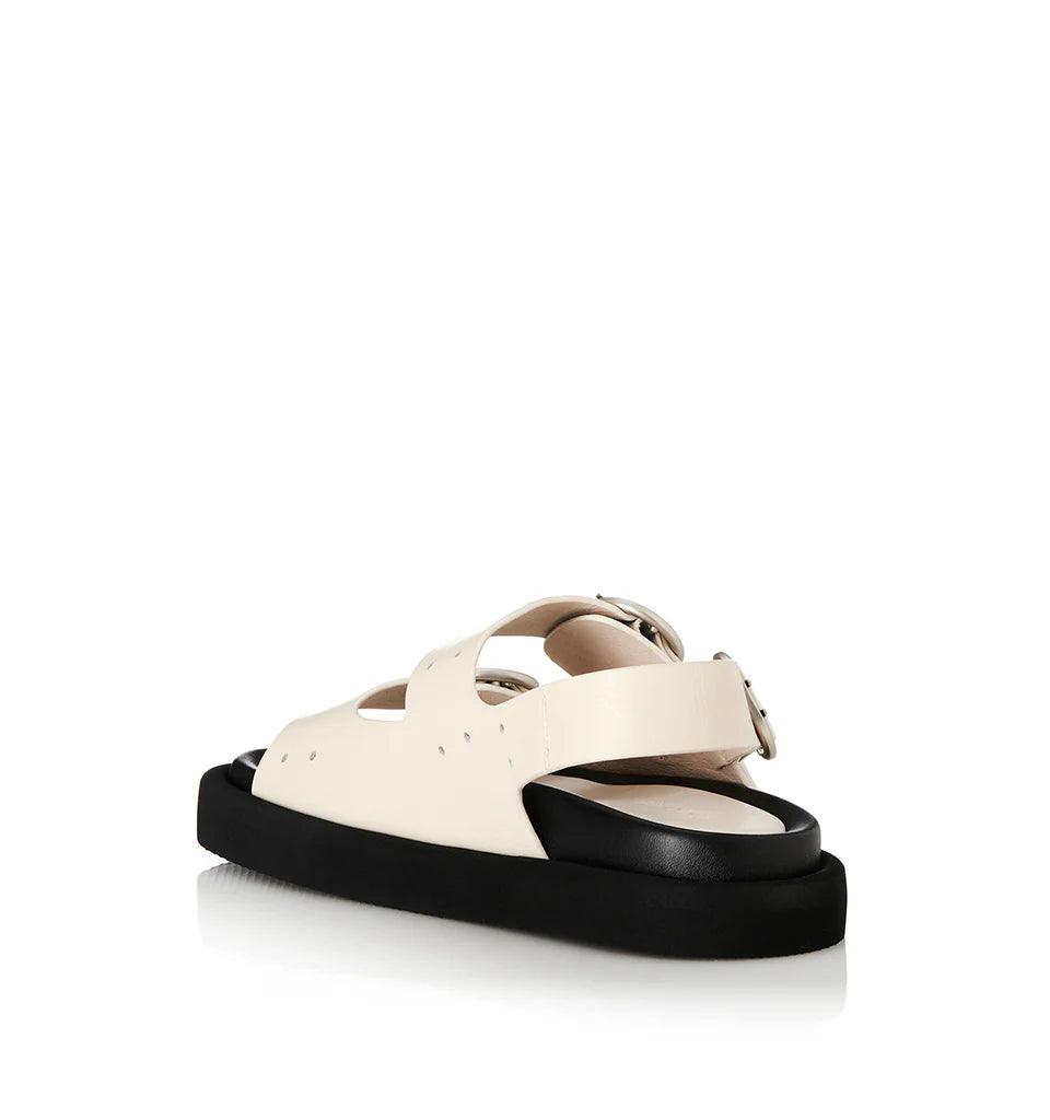 Alias Mae Anouk Sandal in Bone Leather - the tartan fox